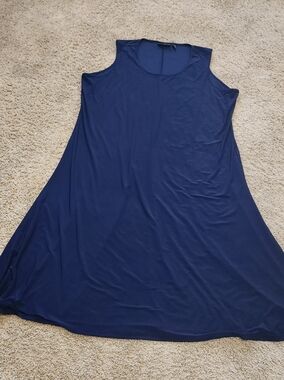 Attitudes by Renee Dark Navy Knit Dress